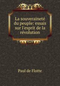 La souverainete du peuple: essais sur l