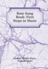 Rote Song Book: First Steps in Music