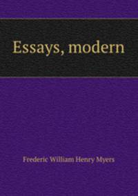 Essays, modern