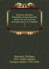 Oeuvres choisies. Precedees d