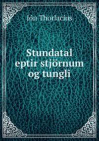Stundatal eptir stjornum og tungli