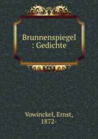 Brunnenspiegel : Gedichte