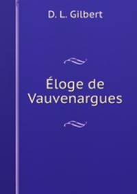 Eloge de Vauvenargues