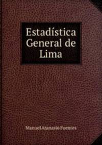 Estadistica General de Lima