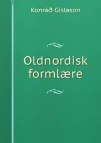 Oldnordisk forml?re