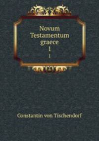 Novum Testamentum graece. 1