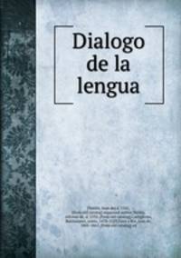Dialogo de la lengua