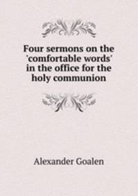 Four sermons on the 