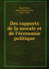 Des rapports de la morale et de l