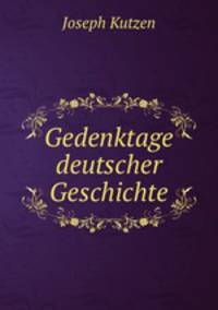 Gedenktage deutscher Geschichte