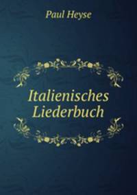 Italienisches Liederbuch