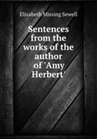 Sentences from the works of the author of 