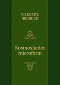 Kosmoslieder microform