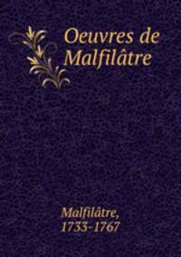 Oeuvres de Malfilatre