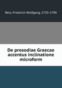 De prosodiae Graecae accentus inclinatione microform