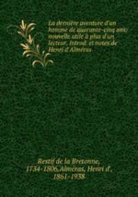 La derniere aventure d