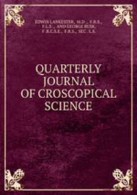QUARTERLY JOURNAL OF CROSCOPICAL SCIENCE