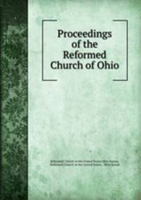 Proceedings of the Reformed Church of Ohio