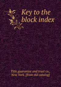 Key to the block index