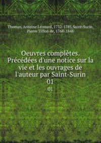Oeuvres completes. Precedees d