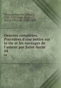 Oeuvres completes. Precedees d