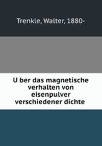 U?ber das magnetische verhalten von eisenpulver verschiedener dichte
