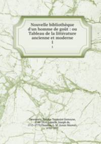 Nouvelle bibliotheque d