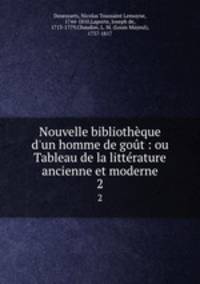 Nouvelle bibliotheque d