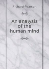 An analysis of the human mind