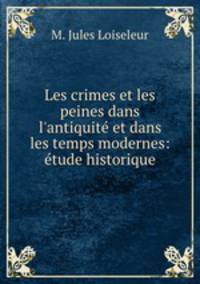 Les crimes et les peines dans l