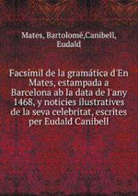 Facsimil de la gramatica d