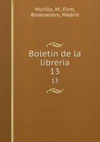 Boletn de la librera. 13