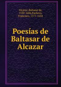 Poesias de Baltasar de Alcazar