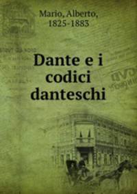 Dante e i codici danteschi