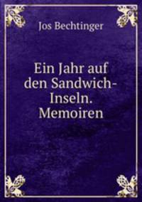 Ein Jahr auf den Sandwich-Inseln. Memoiren