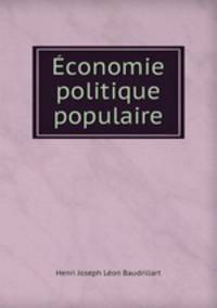 Economie politique populaire
