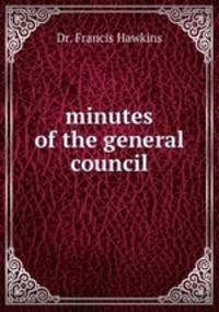 minutes of the general council