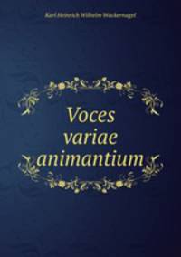 Voces variae animantium