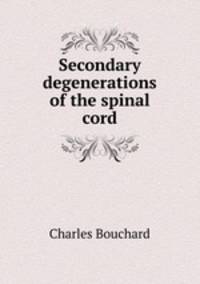 Secondary degenerations of the spinal cord