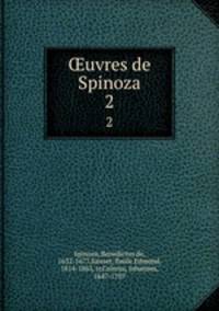 uvres de Spinoza. 2