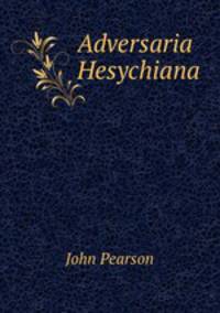 Adversaria Hesychiana
