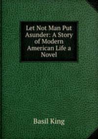 Let Not Man Put Asunder: A Story of Modern American Life a Novel