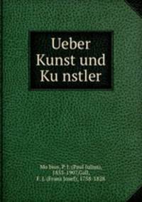 Ueber Kunst und Ku?nstler