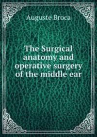 The Surgical anatomy and operative surgery of the middle ear
