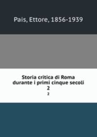 Storia critica di Roma durante i primi cinque secoli. 2