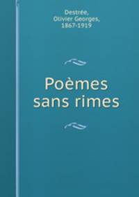 Poemes sans rimes