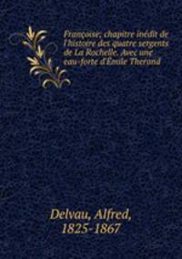 Francoise; chapitre inedit de l
