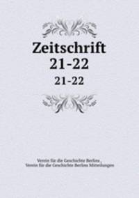 Zeitschrift. 21-22