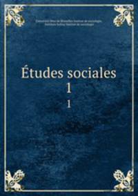 tudes sociales. 1