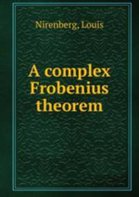 A complex Frobenius theorem